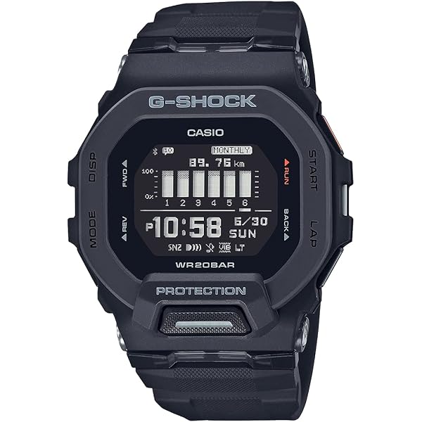 Casio G-Shock Digital Black Dial Men's Watch - GM-5600B-1DR (G993
